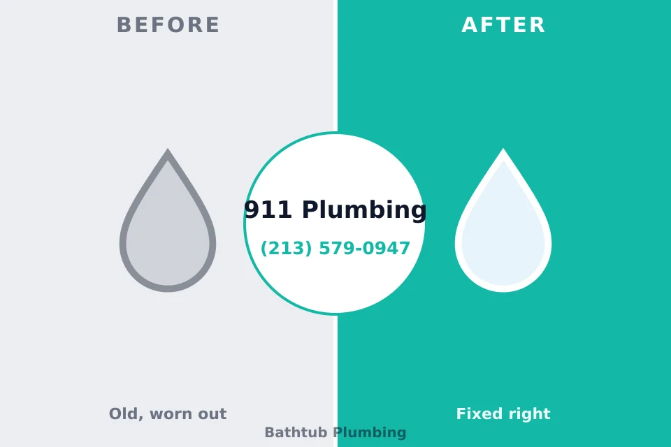 Before and after: plumbing company Opelousas, LA